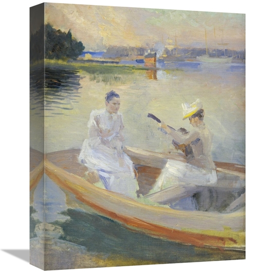 Global Gallery GCS-266264-16-142 16 in. Summer Evening, Borga Harb