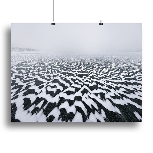 Camouflage Lake Canvas Print or Poster