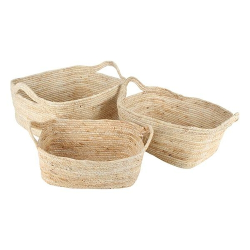 Eve 3Pce Storage Baskets Handles