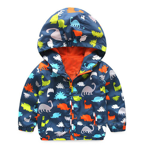 New Cute Dinosaur style Autumn Children Coat Kids