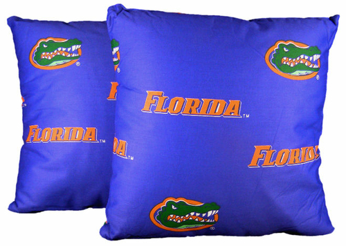 College Covers FLODPPR Florida 16 x 16 Decorative Pillow Set