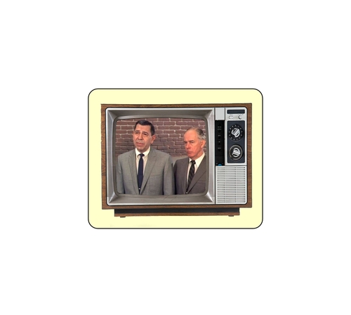 Dragnet Retro TV Show Celebrities Mouse Pad