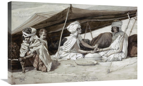 Global Gallery GCS-280477-30-142 30 in. Rachel & Leah Art Print - Jame