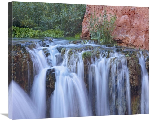 Global Gallery GCS-396605-30-142 30 in. Rock Falls, Havasu Canyon&