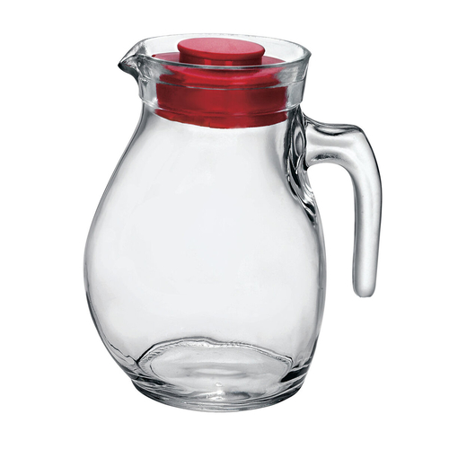 Jar with Lid and Dosage Dispenser Bormioli Rocco Glass (1,5 L)