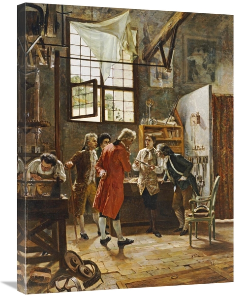 Global Gallery GCS-268002-30-142 30 in. The Inventors Laboratory Art P