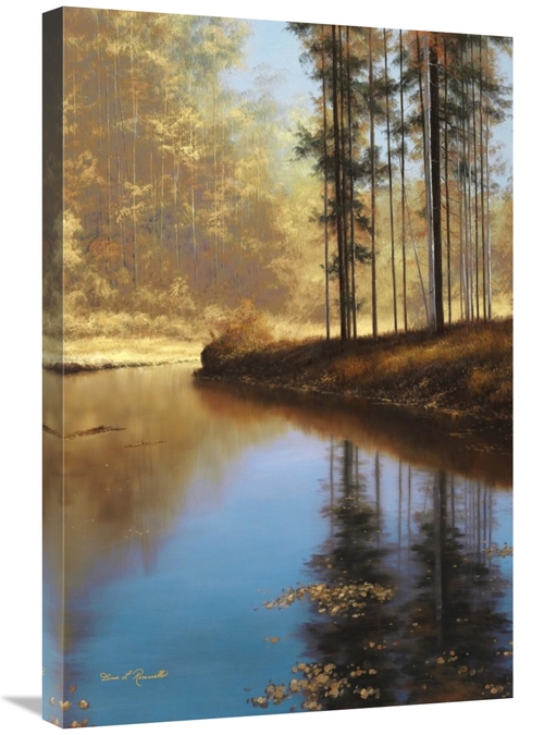 Global Gallery GCS-460074-2030-142 20 x 30 in. Golden Reflections Art 