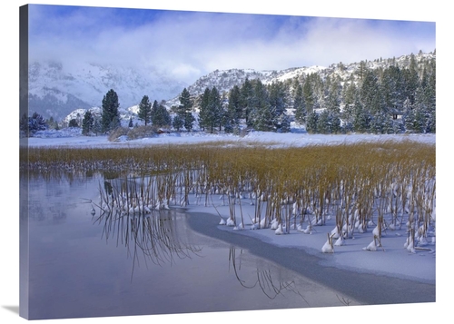 Global Gallery GCS-396856-3040-142 30 x 40 in. June Lake & Clearing St