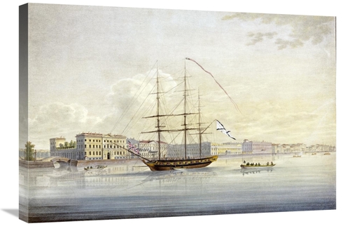 Global Gallery GCS-267683-30-142 30 in. Quai De La Cour, St. Peter