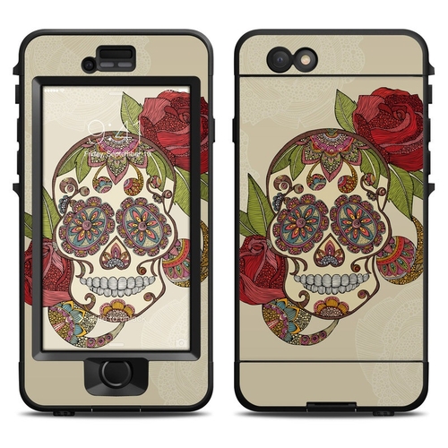 DecalGirl LCN6-SUGARSK Lifeproof Nuud iPhone 6 Case Skin - Sugar Skull