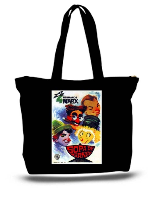 Marx Brothers Large Tote Grocery & Stuff Bag