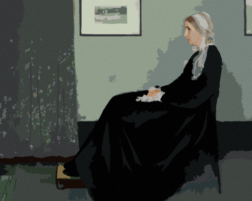 Paint by Numbers - WHISTLER'S MOTHER (J. MCNEILL WHISTLER)