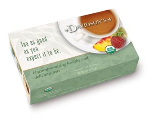 Davidson Organic Tea 197 Lemon Spearmint Tea- Box of 100 Tea Bags