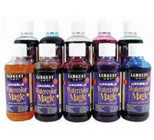 Sargent Art 226085 Liquid Watercolor Magic- Black - 8 Oz.