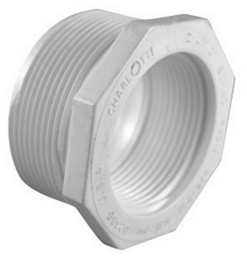 Charlotte PVC 02112 2600 0.75 x 1 in. Reducing Bushing