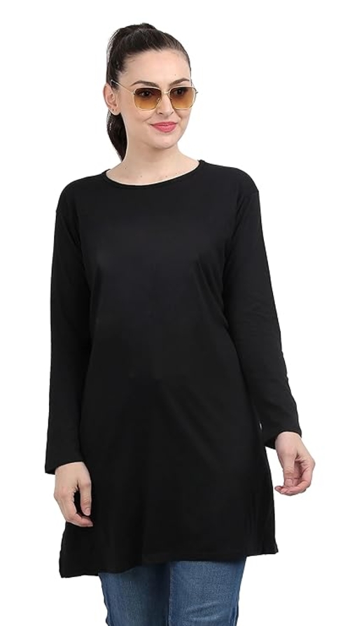 Women's Cotton Long T-Shirt
