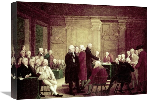 Global Gallery GCS-279405-22-142 22 in. Congress Voting Independence&#