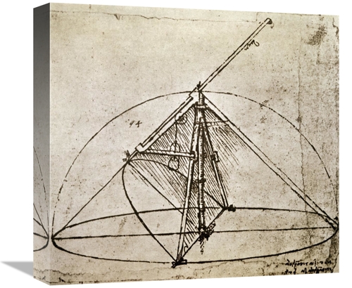 Global Gallery GCS-281939-16-142 16 in. Measuring Instruments Art Prin