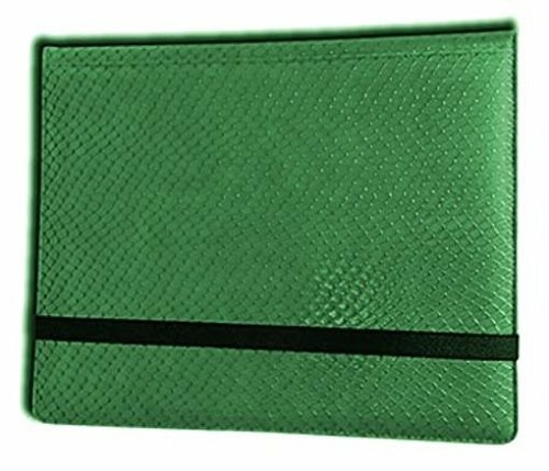 Legion Supplies LGNBN8DHG 2 x 4 Binder-Dragon Hide, Green - 8 Pock