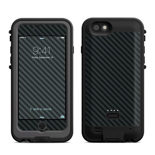 DecalGirl LFP6-CARBON Lifeproof Fre Power iPhone 6 Case Skin - Carbon