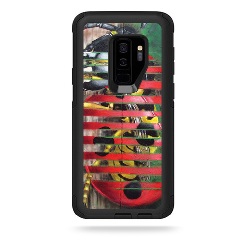 MightySkins OTCSGS9PL-insect invasion Skin for Otterbox Commuter Samsu