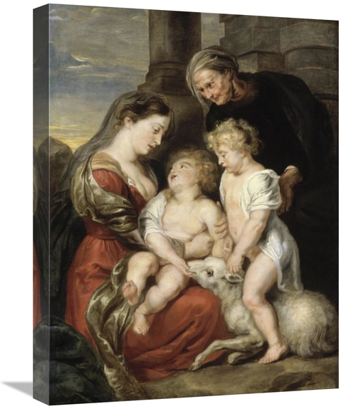 Global Gallery GCS-279933-22-142 22 in. The Virgin & Child with the In