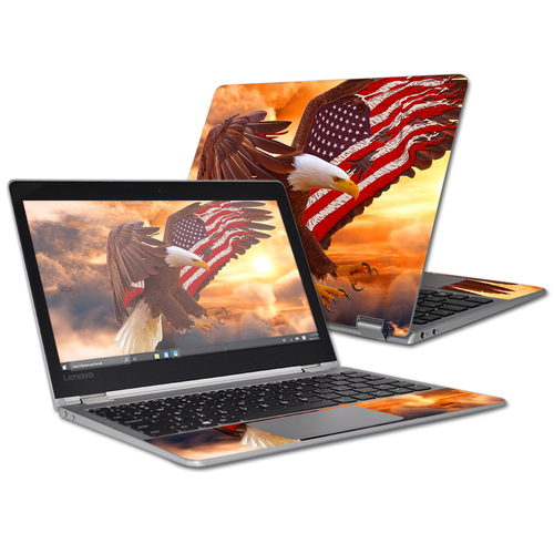 MightySkins LENY71011-Bald Eagle Skin for Lenovo Yoga 710 11.6 in. - B