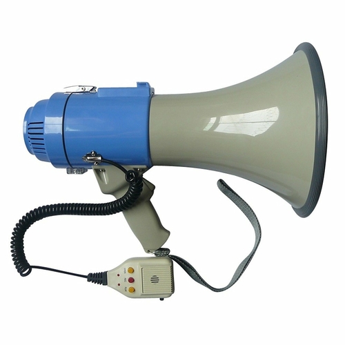 25W Megaphone PA System Loud Speaker Voice Recorder