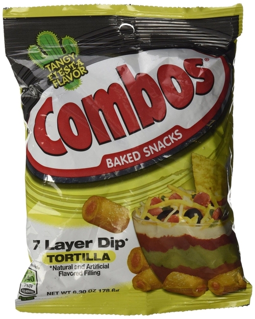 Liberty Dist 9374901 6.3 oz Combo 7 Layer Dip Tortilla Baked Snacks- p