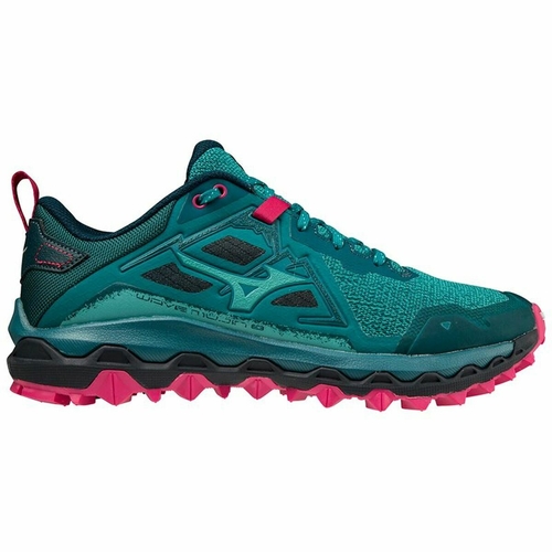 Sports Trainers for Women Mizuno Wave Mujin 8 Turquoise