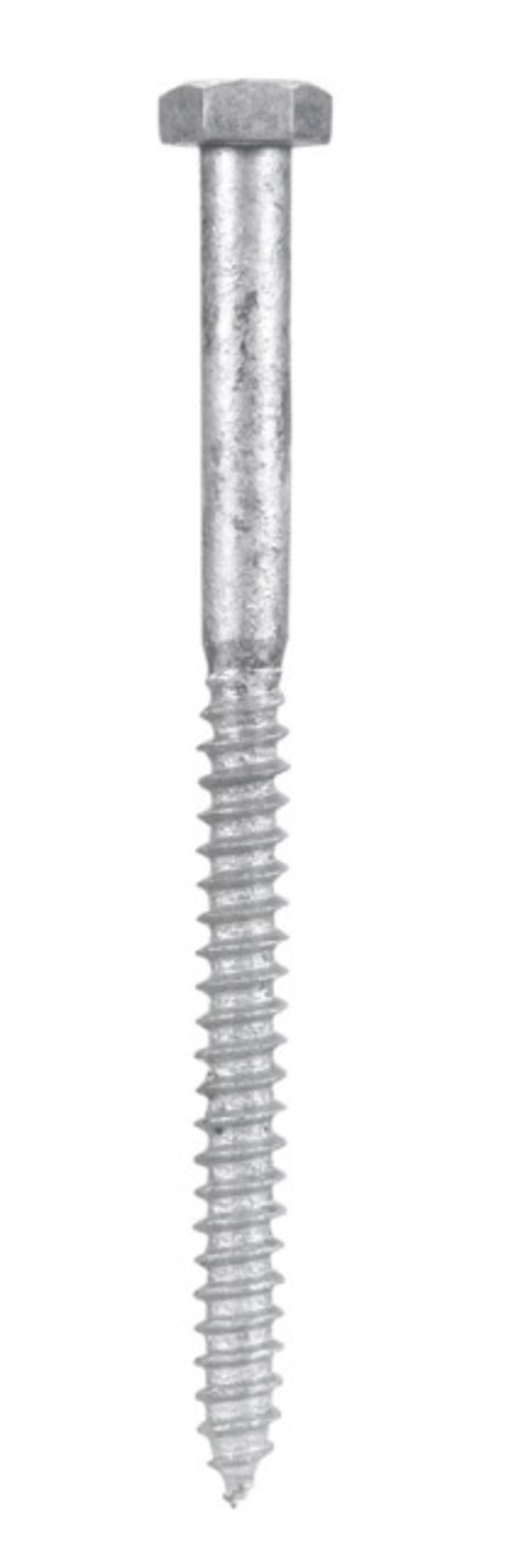 Hillman 812049 0.312 x 4.5 in. Galvanized Hex Head Lag Bolt