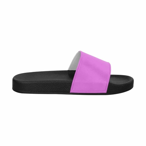 Mens Slide Sandals - Orchid Purple Flip Flops