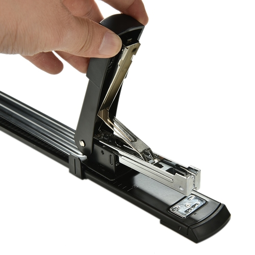 1Pc make repair book stapler long arm stapler