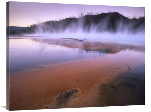Global Gallery GCS-396955-3040-142 30 x 40 in. Steaming Hot Springs at