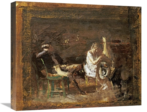 Global Gallery GCS-267951-22-142 22 in. Study for Courtship Art Print 