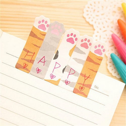 1Pcs Cat Panda Cute Sticky Notes Memo Pad School