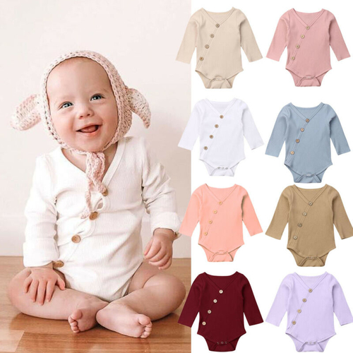 Brief Toddler Baby Boy Girl Knitted Bodysuit