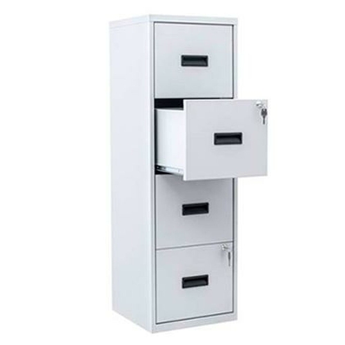Chest of drawers Bisley Refillable storage binder Grey Metal 125 x 40