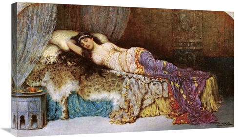 Global Gallery GCS-267775-36-142 36 in. Sleeping Beauty Art Print - Wi