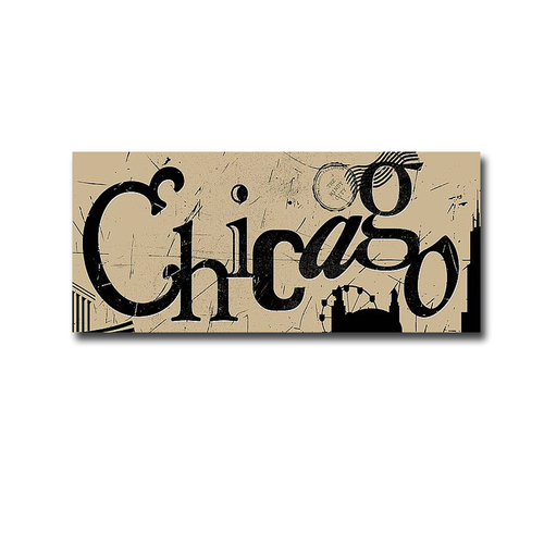 Artistic Home Gallery 1636I277IG Chicago by Anna Quach Premium Gallery