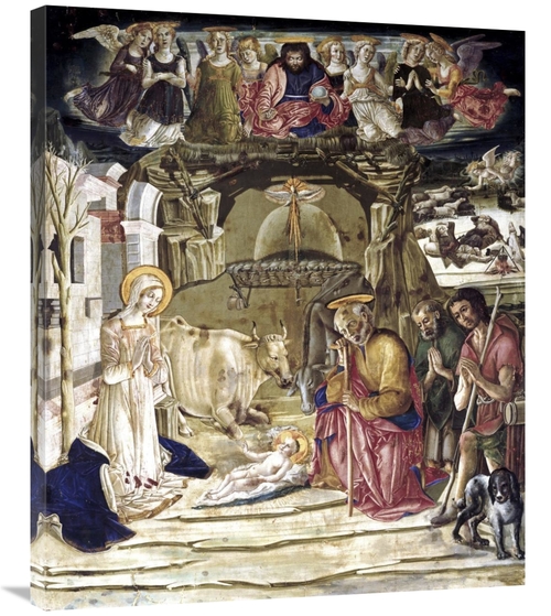 Global Gallery GCS-277399-36-142 36 in. Nativity Art Print - Benvenuto