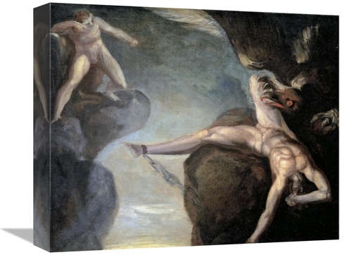 Global Gallery GCS-266351-16-142 16 in. Prometheus Wird Von Hercules G