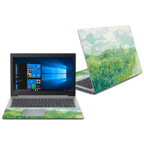MightySkins LENID33014-Green Wheat Fields Skin for Lenovo Ideapad 330 