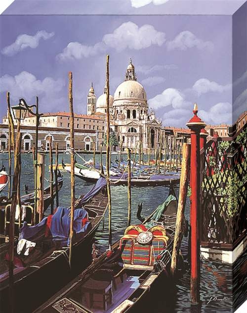 North American Art NC1132 32 x 25 in. Chiesa Della Salute Canvas Galle