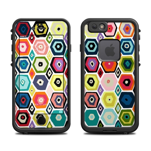 DecalGirl LFI6-HEXDMND Lifeproof iPhone 6 Fre Case Skin - Hex Diamond