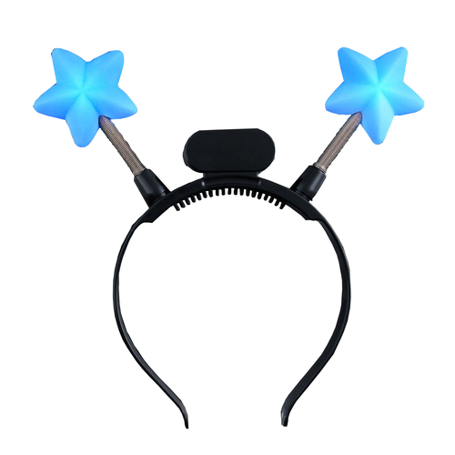 Blinkee 4051000 Light Up Blue Star Head Boppers