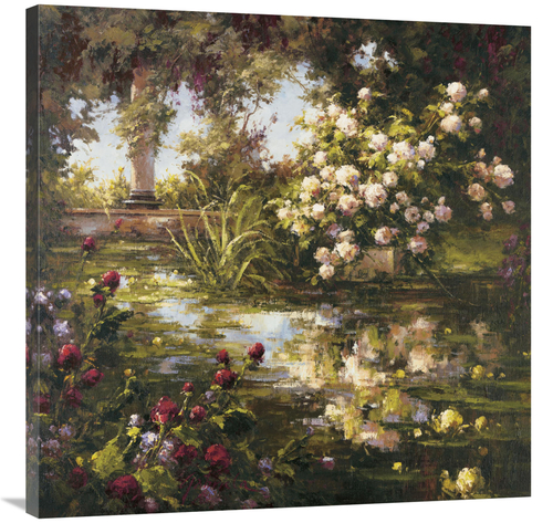 Global Gallery GCS-123272-3636-142 36 x 36 in. Juliets Garden III Art 