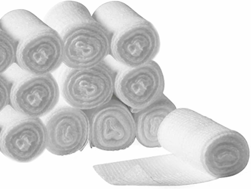 Conforming Stretch Gauze 1 inch. Case of 144 Conforming Bandages.