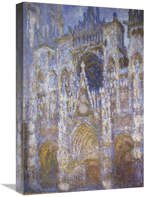 Global Gallery GCS-278699-22-142 22 in. Rouen Cathedral - The Portal&#