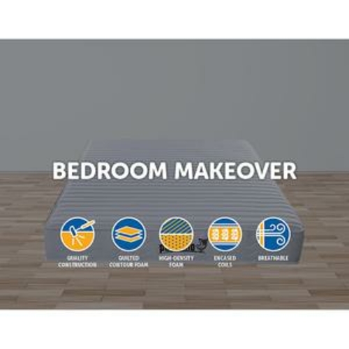 Contour Encased Coil King Mattress - CertiPUR-US Certified Foam